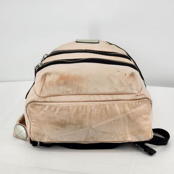 Marc by Marc Jacobs Domo Arigato Packrat Backpack Pink Nylon Leather Trim - Picture 7 of 16